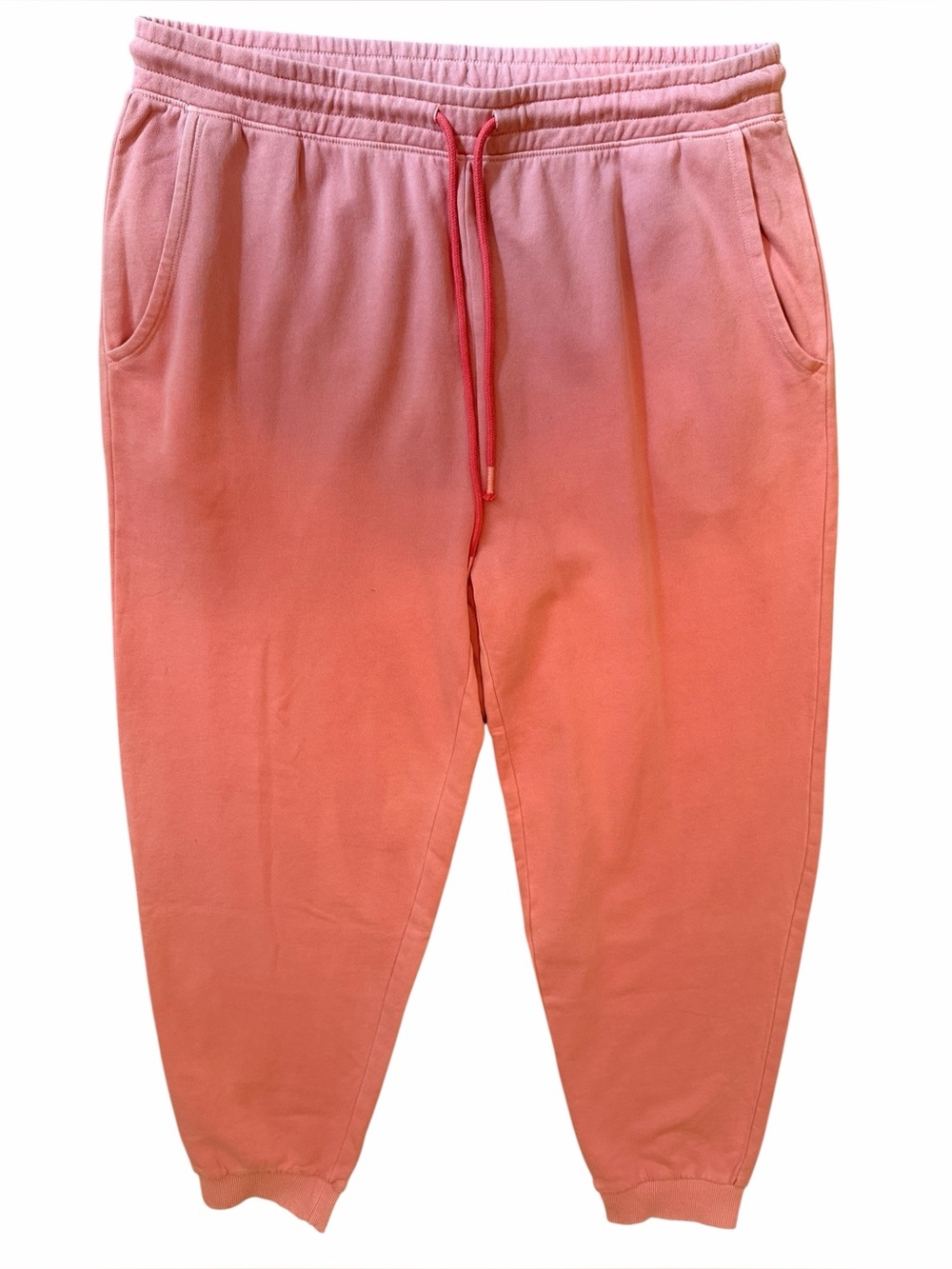 P'Tula Pink Cotton Fleece Drawstring Jogger Pants XXL